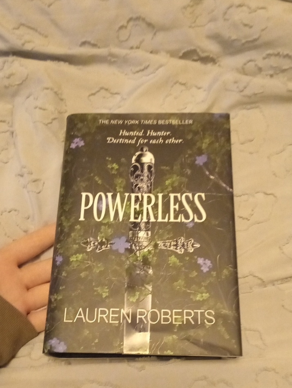 Lauren Roberts 'Powerless' — Black Floral Sword Dress